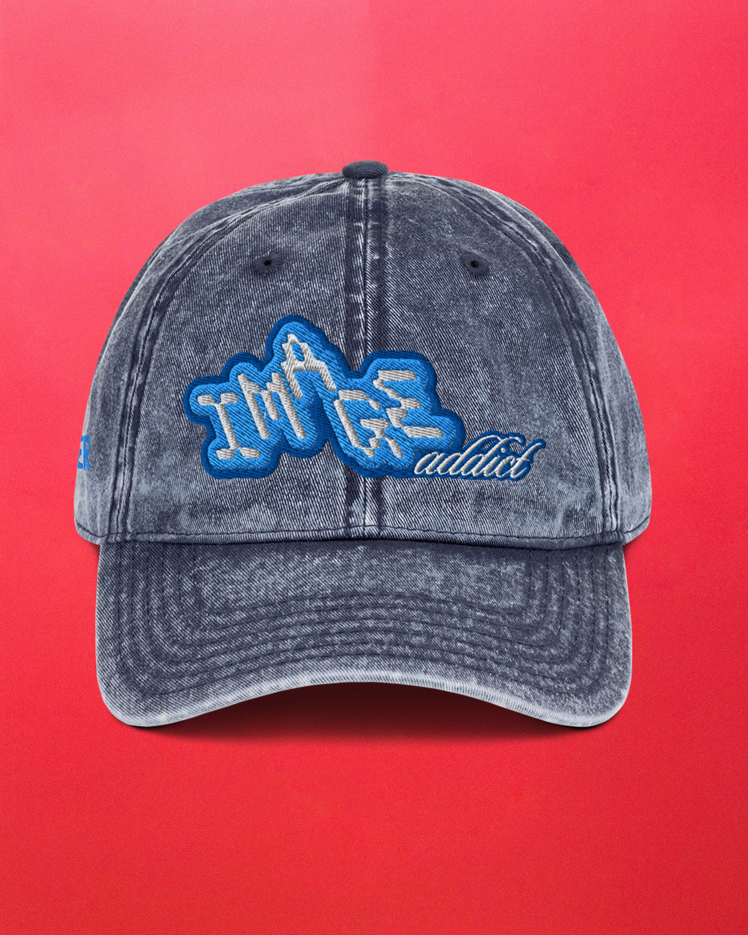 Csuper Cap Image Addict Vintage Blue