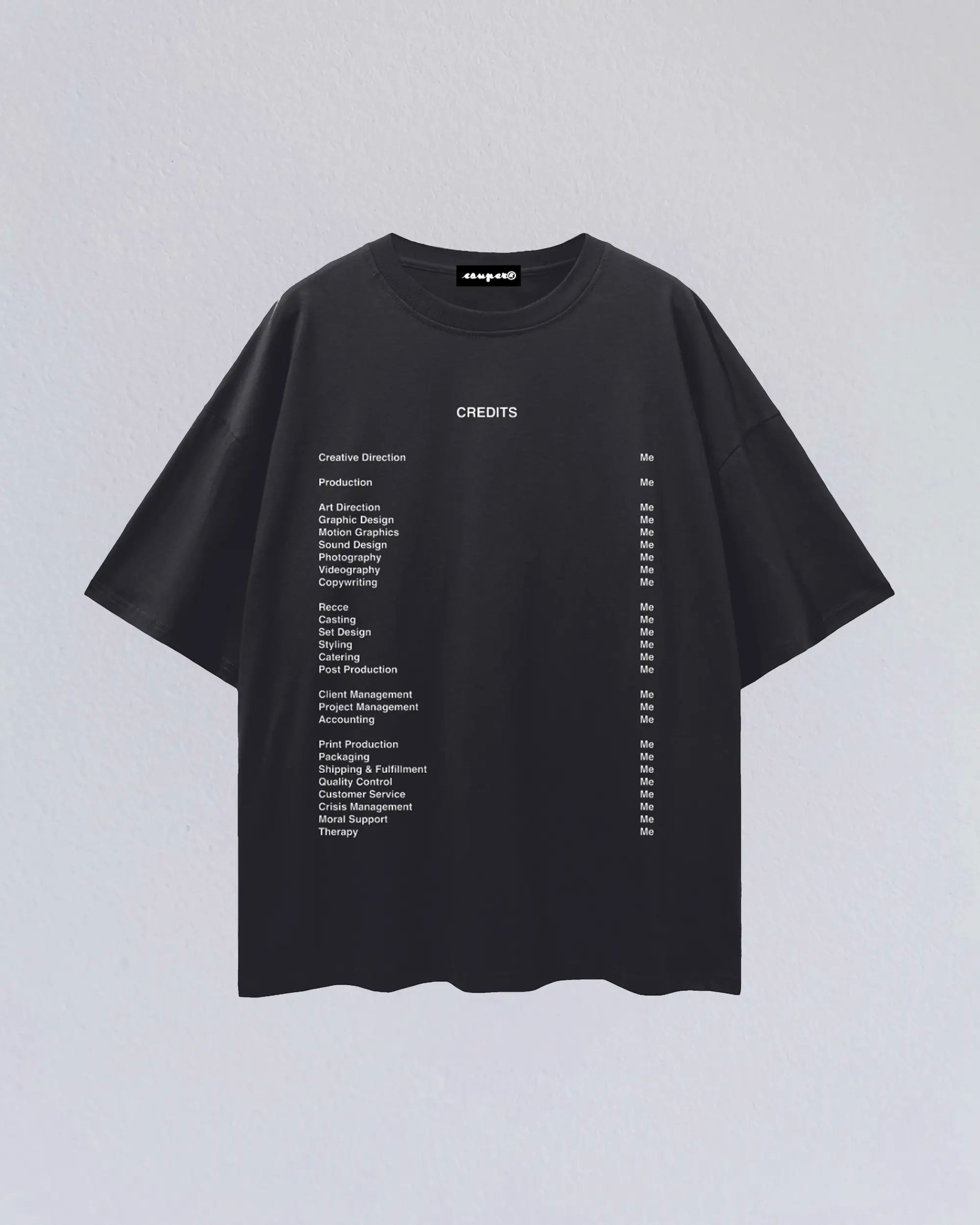 csuper® Credits Pending Tee