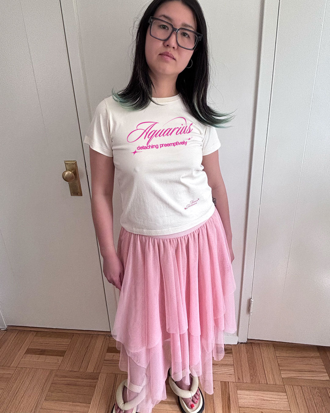 Aquarius Baby Tee
